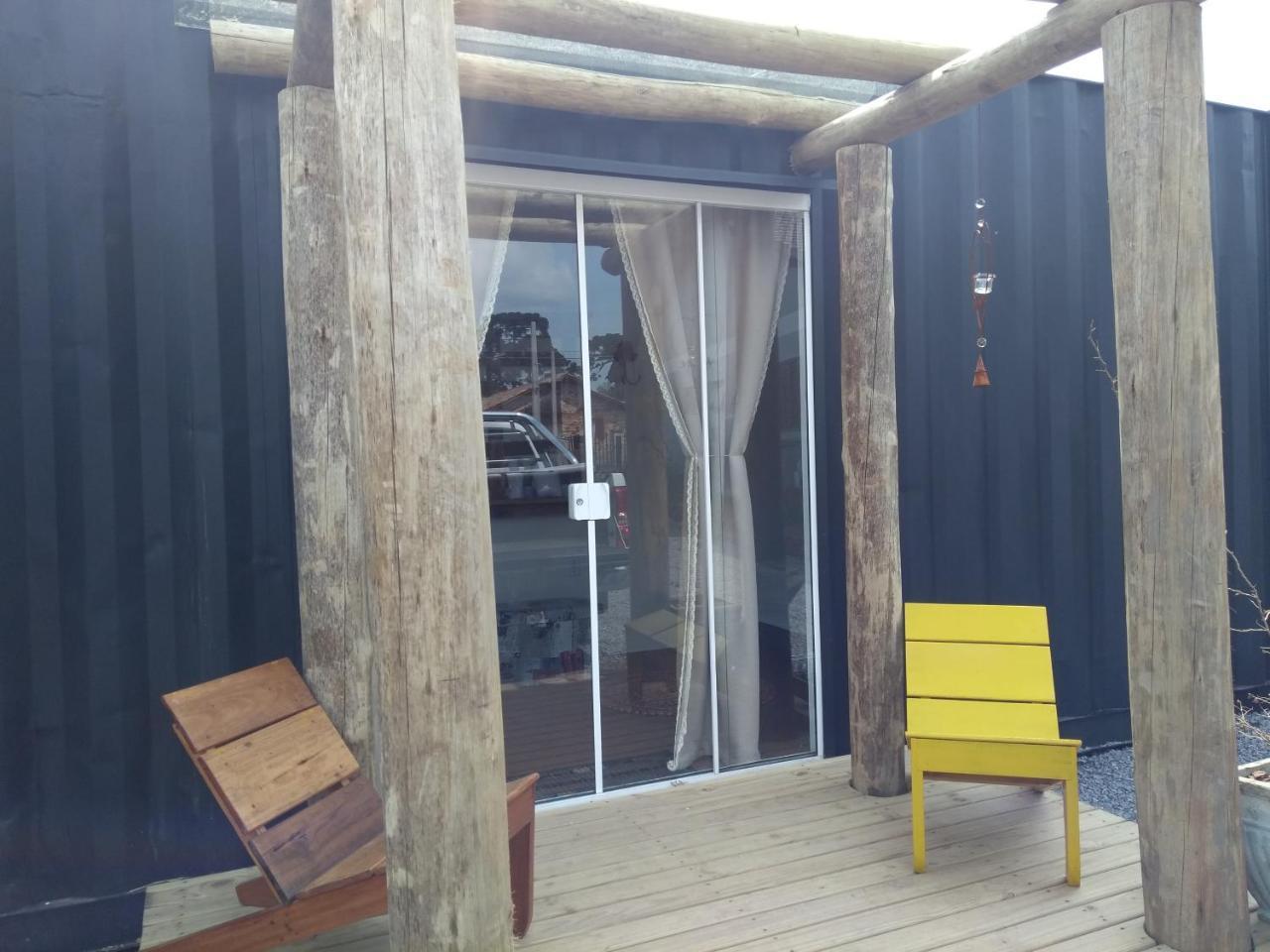 Container Eco Lodge São Francisco de Paula Buitenkant foto